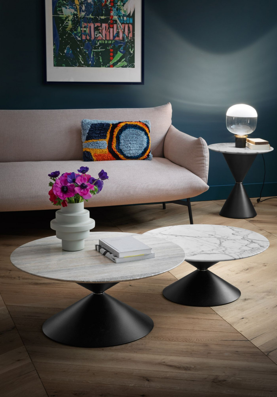 Coffee table Clessidra design Paolo Vernier