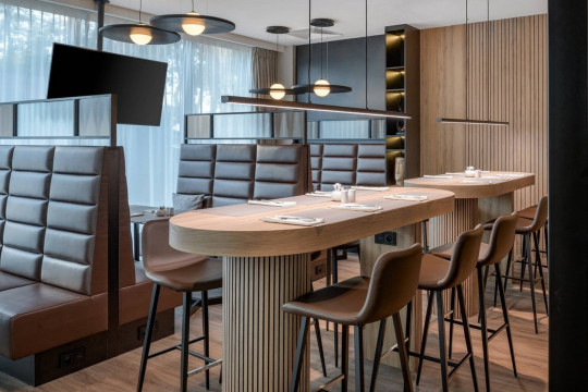 Midj furniture at the AC Marriott in Krakow, Poland
